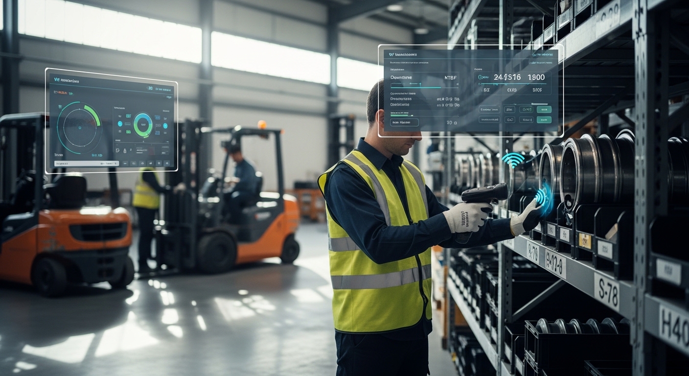 Intralogística sem interrupções: o novo playbook de manutenção baseada em dados para reduzir custos e riscos