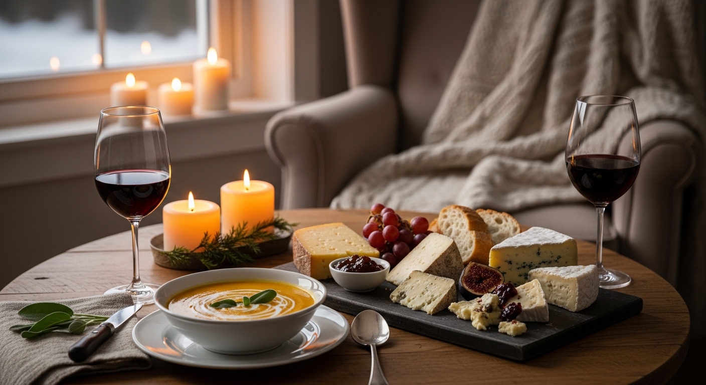 Rituais de inverno em casa: conforto, sabores e bem‑estar nas noites frias