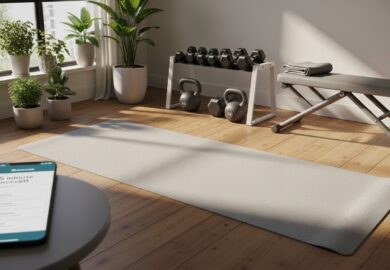 Ambiente que vira hábito: como organizar a casa para treinar com consistência, mesmo com agenda cheia