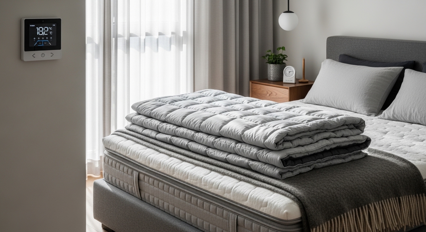 Do verão ao inverno: como transformar seu quarto em um microclima de sono reparador