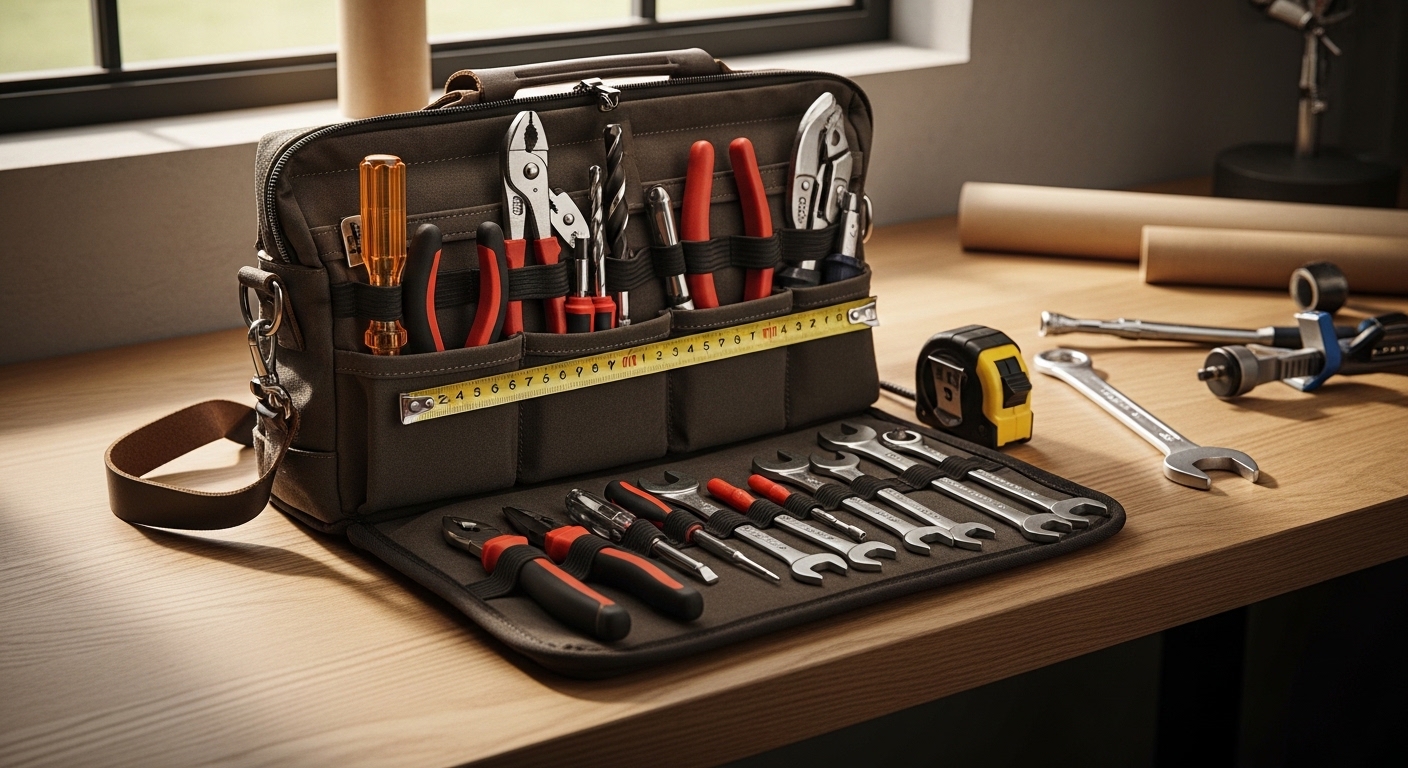 Organização em movimento: como preparar kits portáteis para tarefas de casa e do trabalho