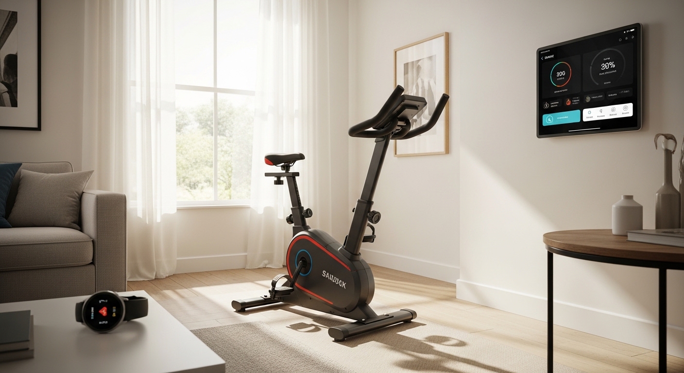 Fitness conectado no dia a dia: o boom dos treinos em casa e como montar um setup que funciona