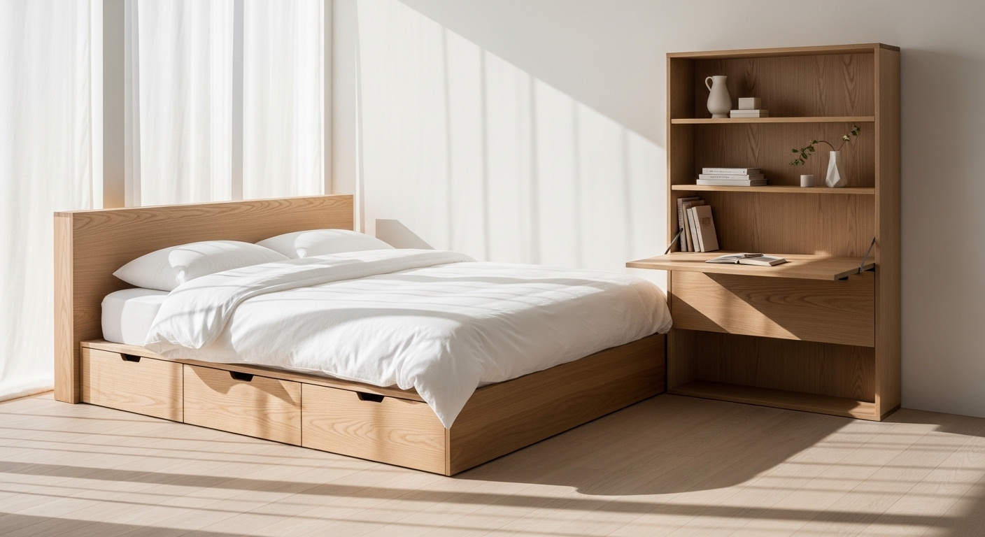 Organize seu quarto para render mais: hábitos simples que aceleram sua rotina