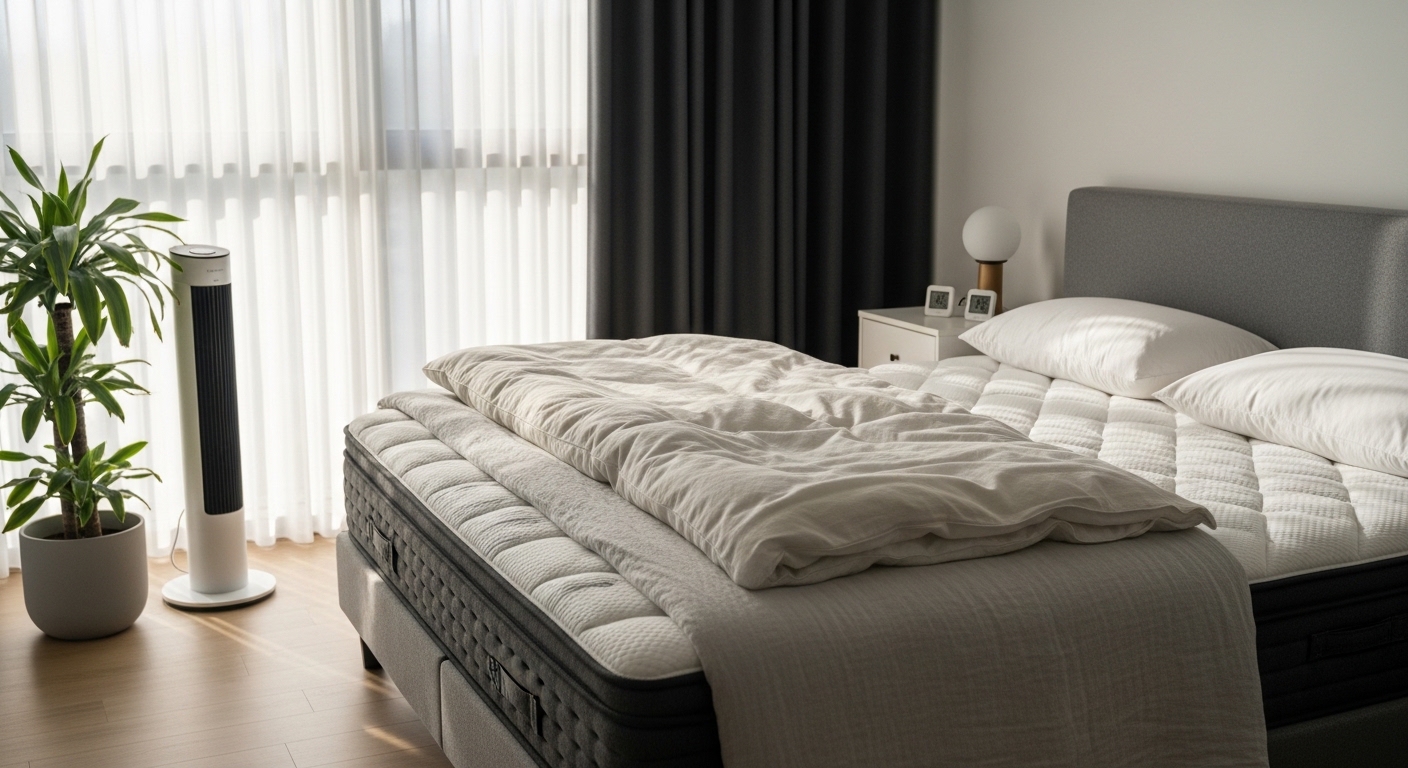 Sono de qualidade o ano todo: ajustes sazonais no quarto e na rotina que fazem diferença