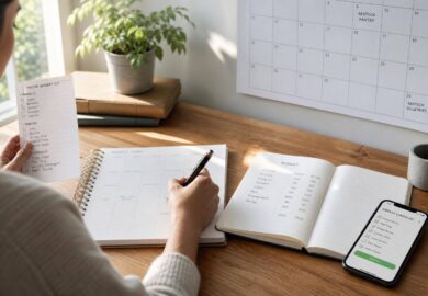 Semana sob controle: sistemas pessoais para reduzir a carga mental e ganhar horas no cotidiano