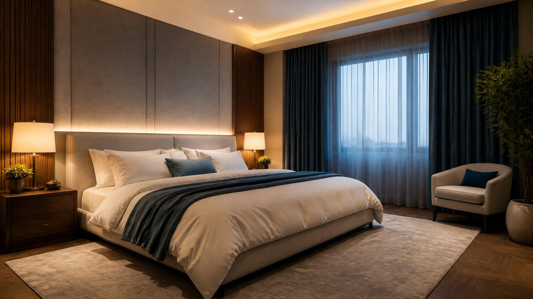 O novo quarto dos sonhos: layout, iluminação e texturas para noites realmente reparadoras