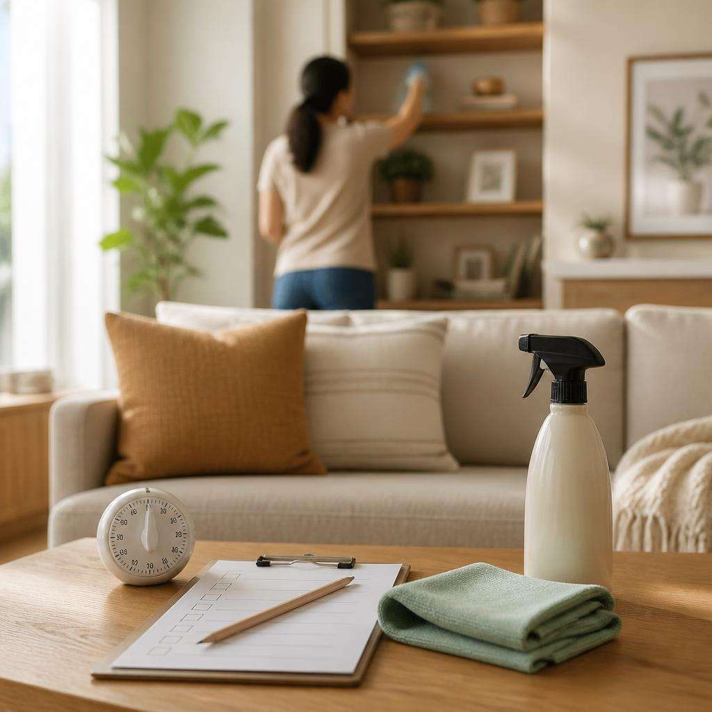 Casa em ordem sem perder o fim de semana: o método dos 20 minutos por dia